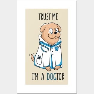 Doctor - Dogtor Posters and Art